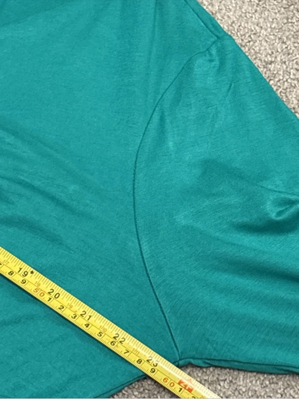 Completely Me By Liz Lange Women’s V-neck Ruched Dress Size 1X Green - Picture 16 of 16